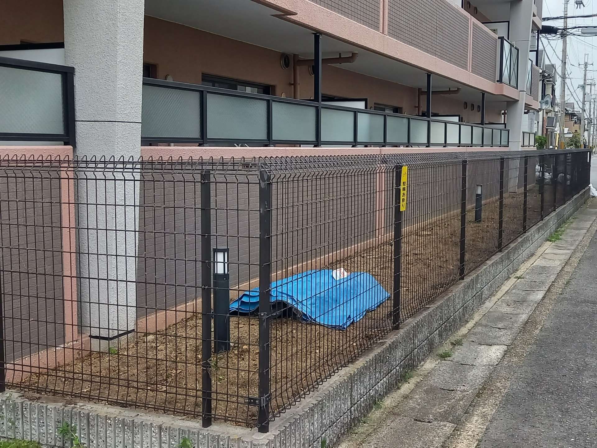 宇治市Kマンション様の植栽地工事をしました!植木屋 京都 みなみ園